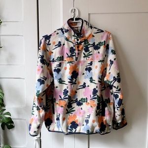 Twik Floral Fleece Pullover